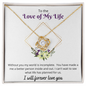 Love of my Life - Love Knot Necklace