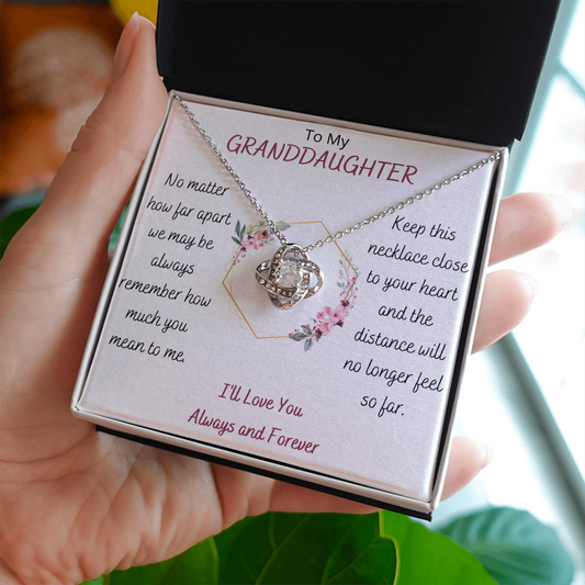 Granddaughter - Love Knot Necklace