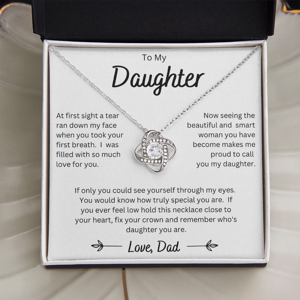 Daughter from Dad - Love Knot