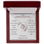 Granddaughter - Love Knot Necklace