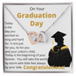 Mom to Be Graduation - Interlocking Hearts