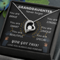 Granddaughter Graduation - Forever Love Necklace
