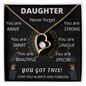 Daughter Graduation - Forever Love Necklace