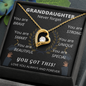 Granddaughter Graduation - Forever Love Necklace