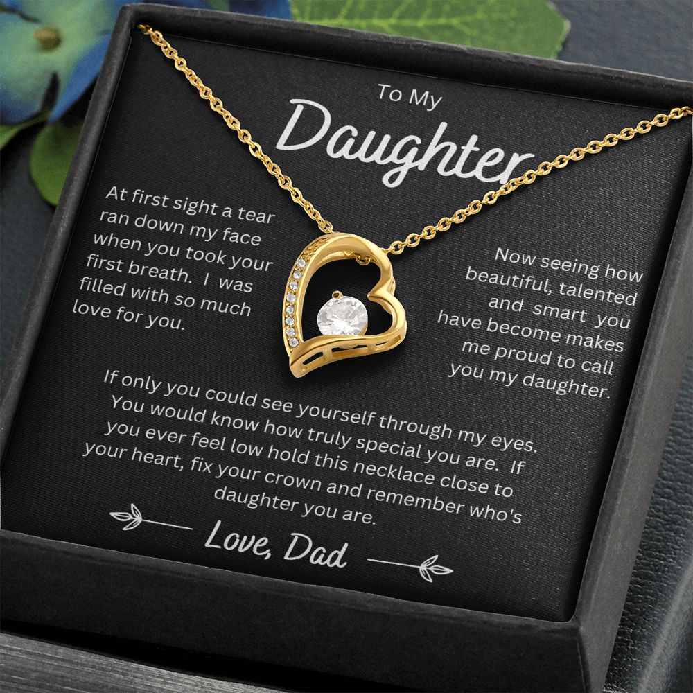 Dad to Daugter - Forever Love Necklace