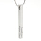 To My Fiancé- Stick Necklace