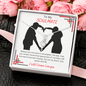 To My Soulmate - Black White Red