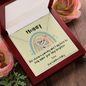 Rainbow Baby - Yellow - Interlocking Heart Necklace