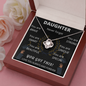 Daughter Graduation - Love Knot Necklace