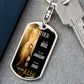 To My Brother - Dogtag Keychain