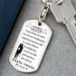 To My Sister - Dogtag Keychain