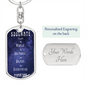 Soulmate - Galaxy - Dog Tag Engrave