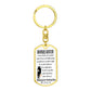 To My Bonus Sister - Dogtag Keychain