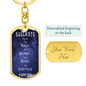 Soulmate - Galaxy - Dog Tag Engrave