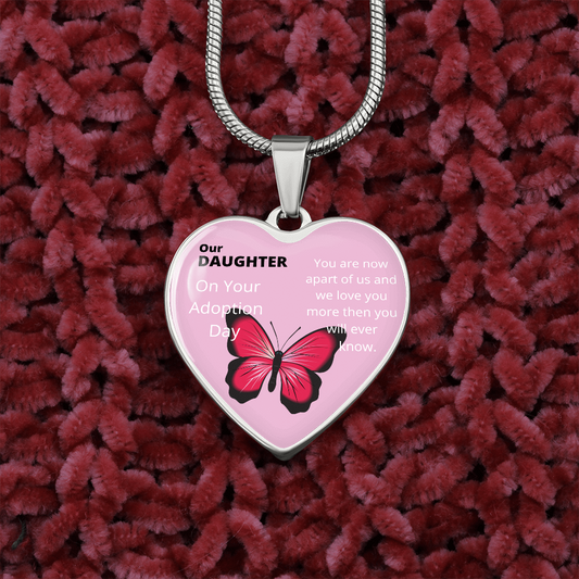 Adoption Daughter - Butterfly - Necklace