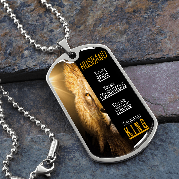 King hotsell dog tag
