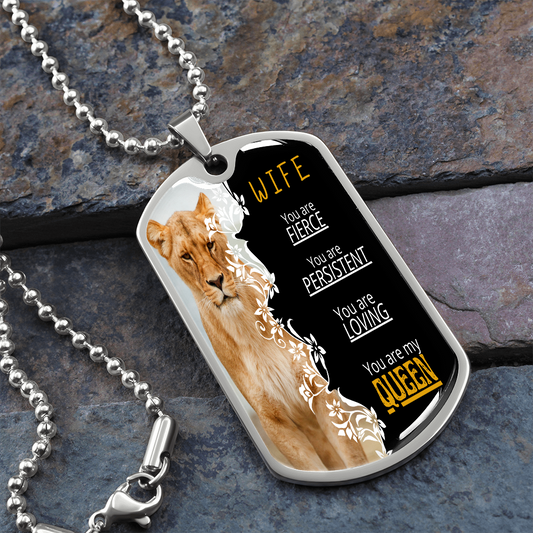 You Are My Queen - Dog Tag