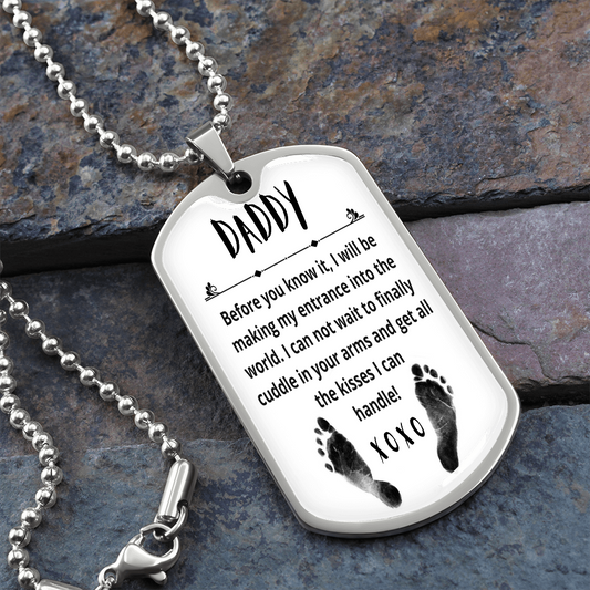 New Dad - Dog Tag