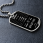 Grandson Graduation - Dog Tag