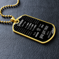 Grandson Graduation - Dog Tag