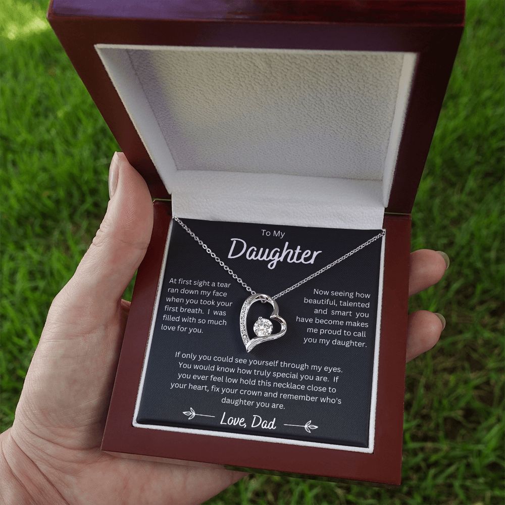 Dad to Daugter - Forever Love Necklace