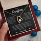 Dad to Daugter - Forever Love Necklace