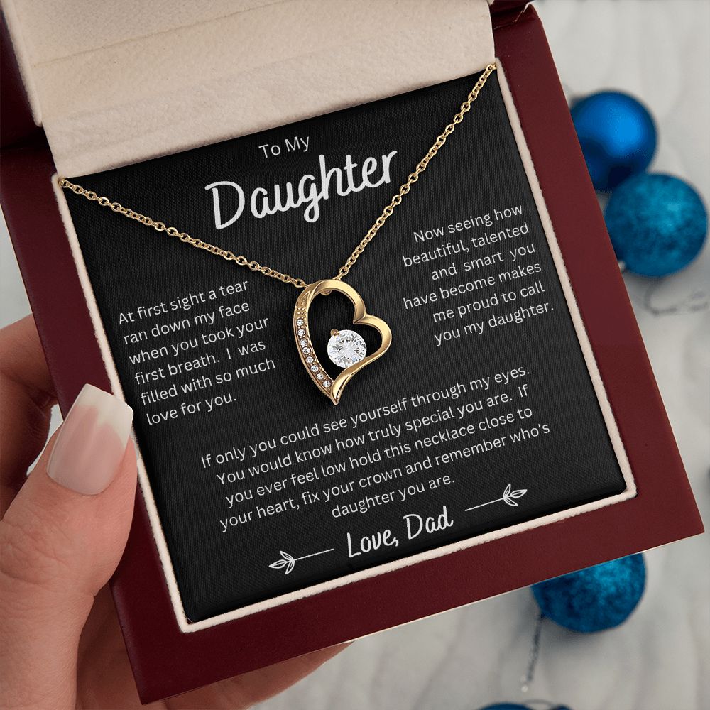 Dad to Daugter - Forever Love Necklace
