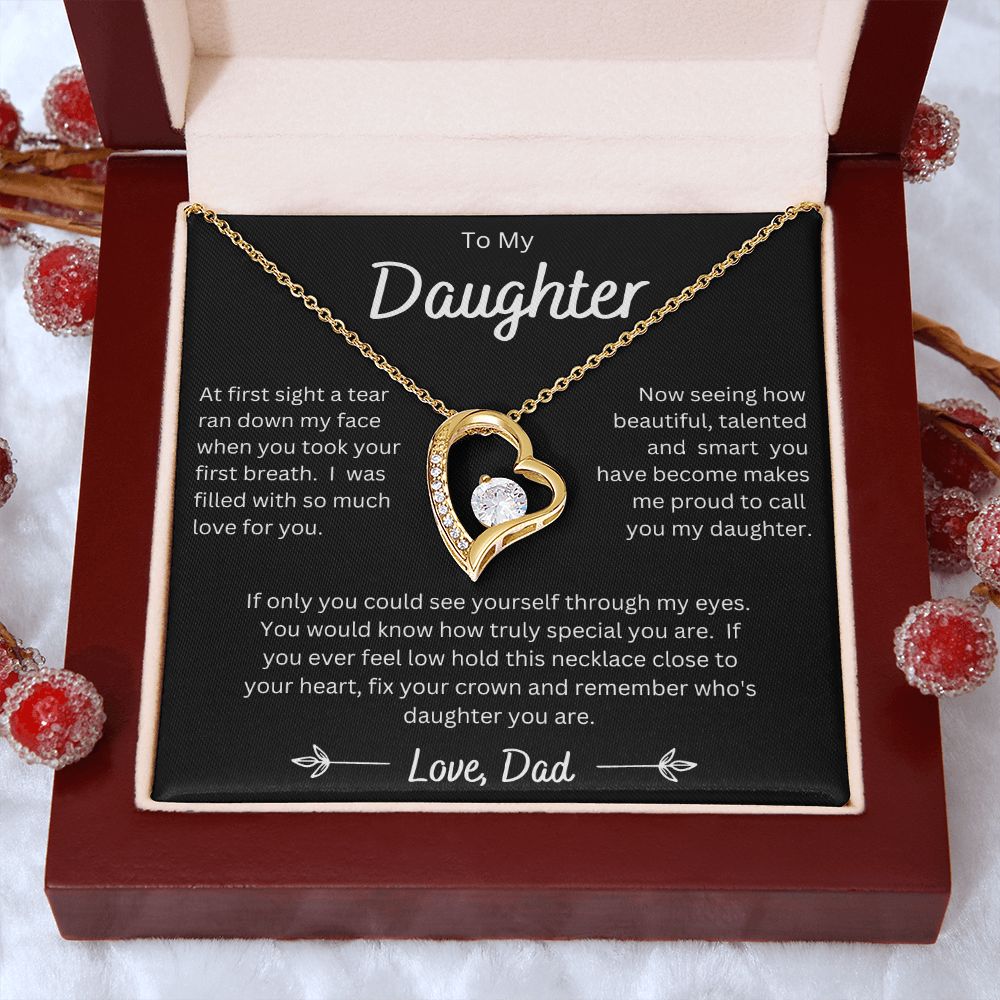 Dad to Daugter - Forever Love Necklace