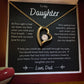 Dad to Daugter - Forever Love Necklace