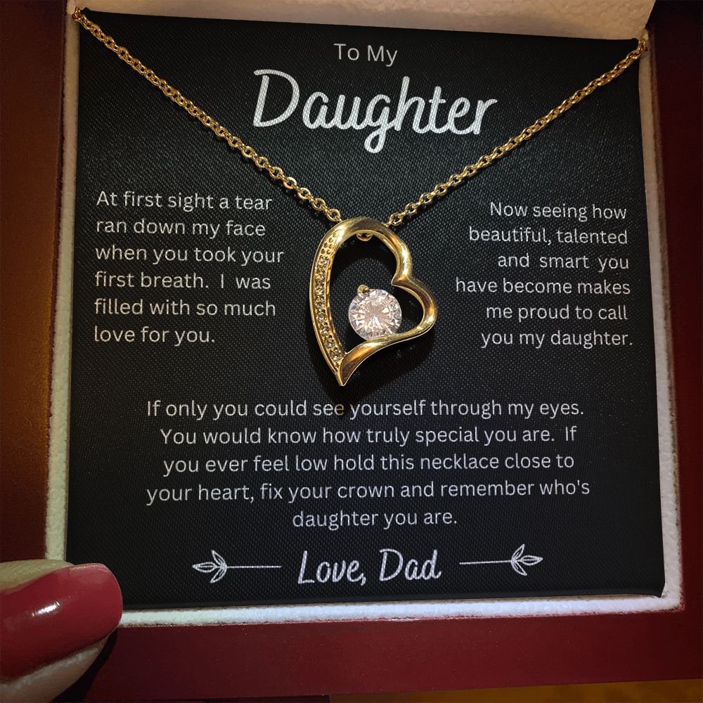 Dad to Daugter - Forever Love Necklace