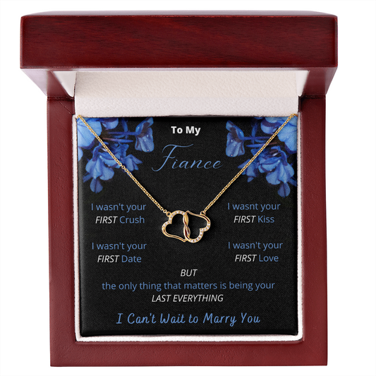 To My Fiancé  - Everlasting Love Necklace