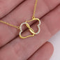 To My Fiancé  - Everlasting Love Necklace