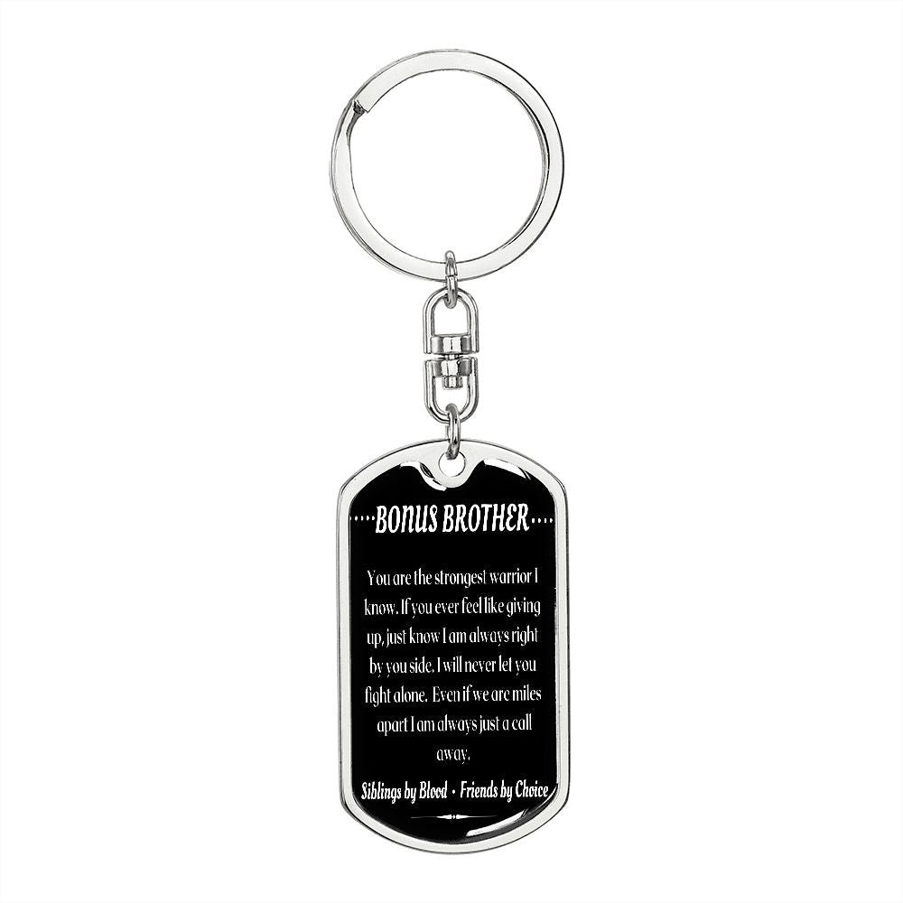 To My Brother - Dogtag keychain