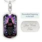 To My Sister - Dogtag Keychain