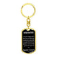 To My Brother - Dogtag keychain