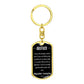 To My Brother - Dogtag Keychain