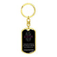 To My Sister - Dogtag Keychain