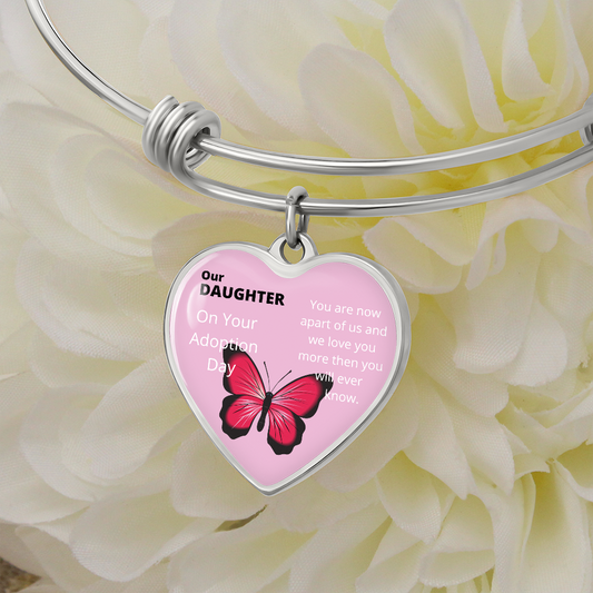 Adoption Daughter - Butterfly - Bangle