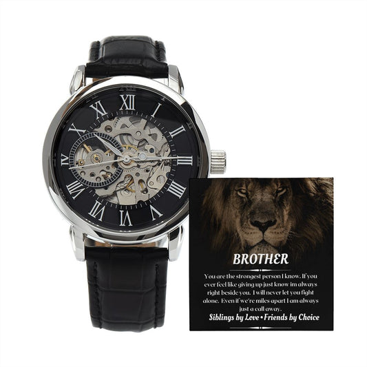 To My Brother - Openworks Watch