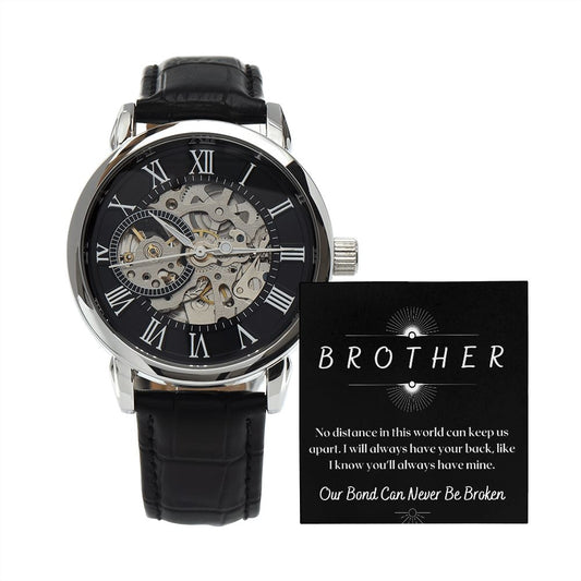 To My Brother - Openworks Watch