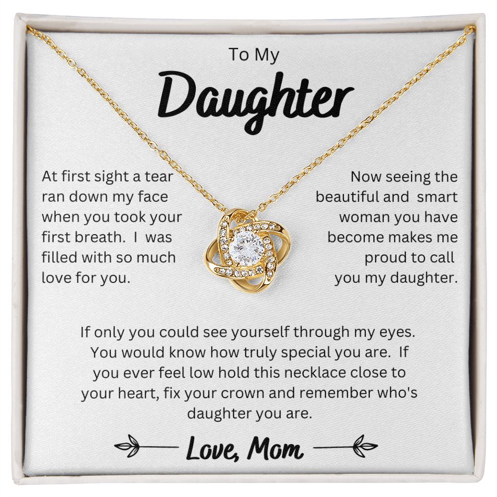 Daughter from Mom - Love Knot
