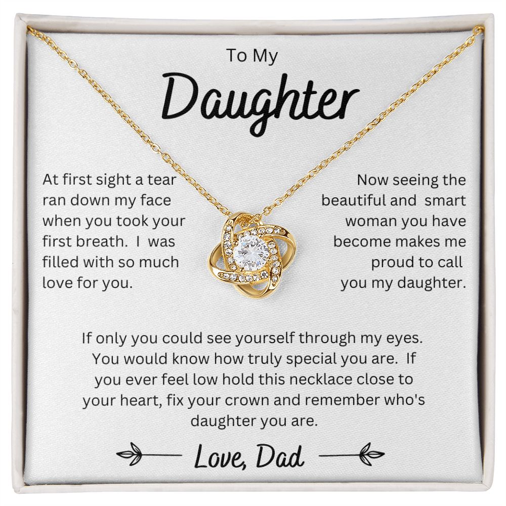 Daughter from Dad - Love Knot