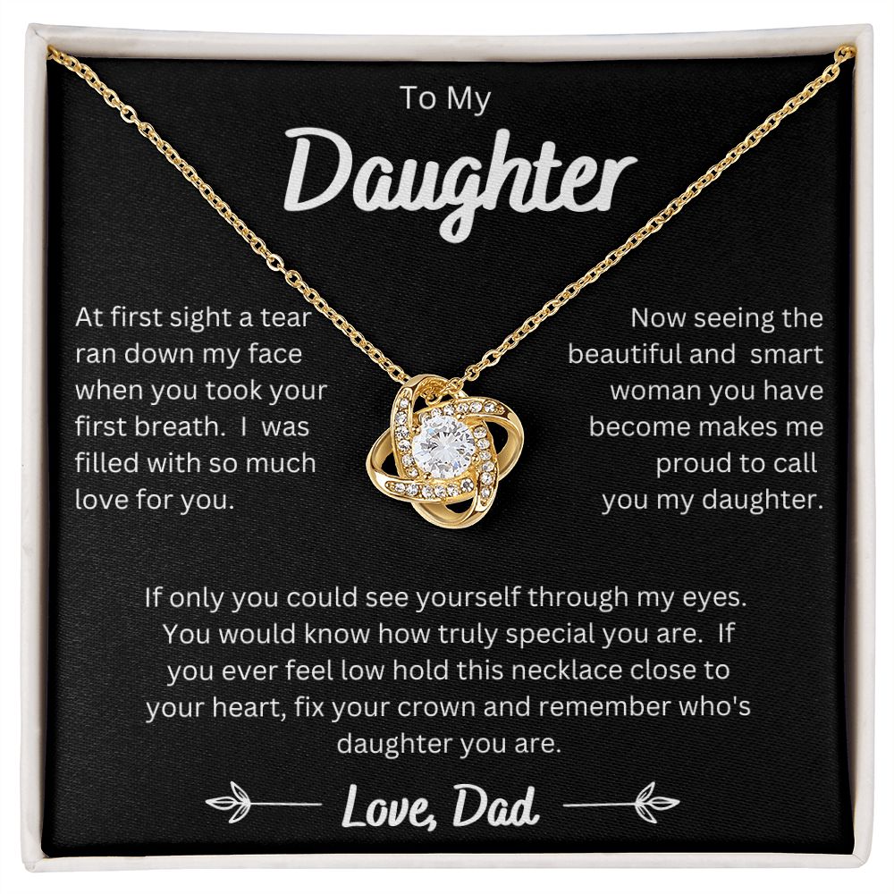 Daughter from Dad - Love Knot