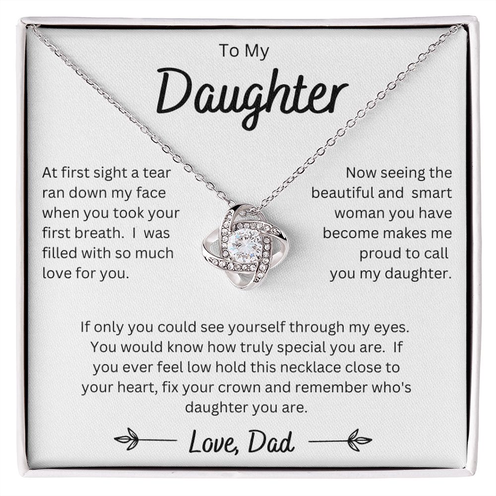 Daughter from Dad - Love Knot