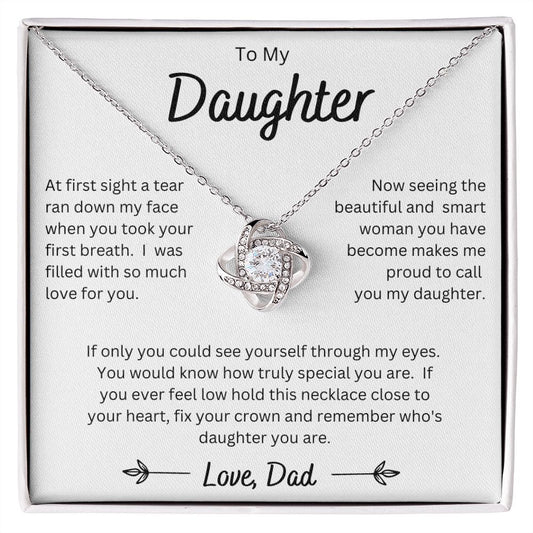 Daughter from Dad - Love Knot