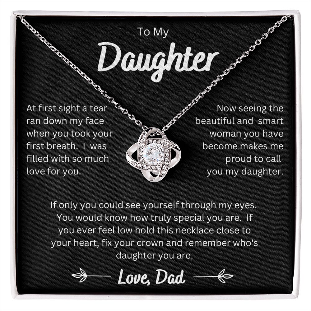 Daughter from Dad - Love Knot