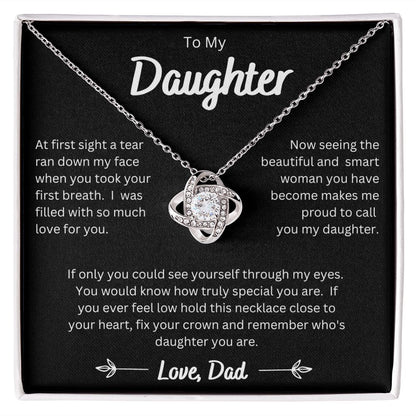 Daughter from Dad - Love Knot