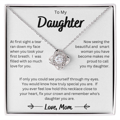 Daughter from Mom - Love Knot