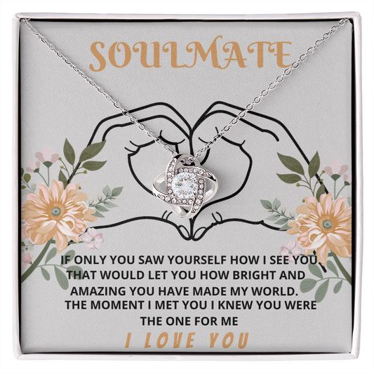Soulmate - Love Knot Necklace