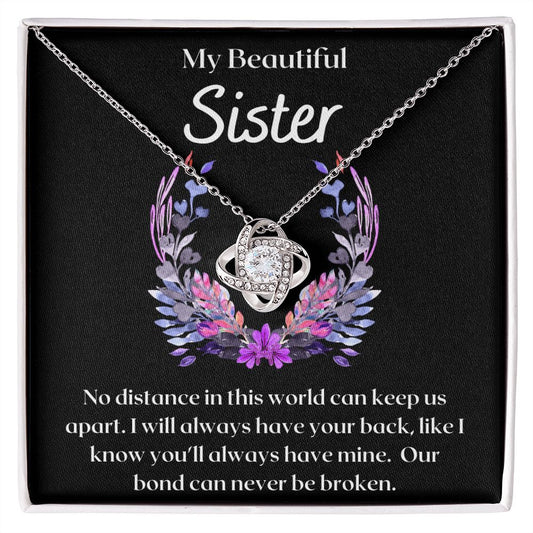 To My Sister - Love Knot